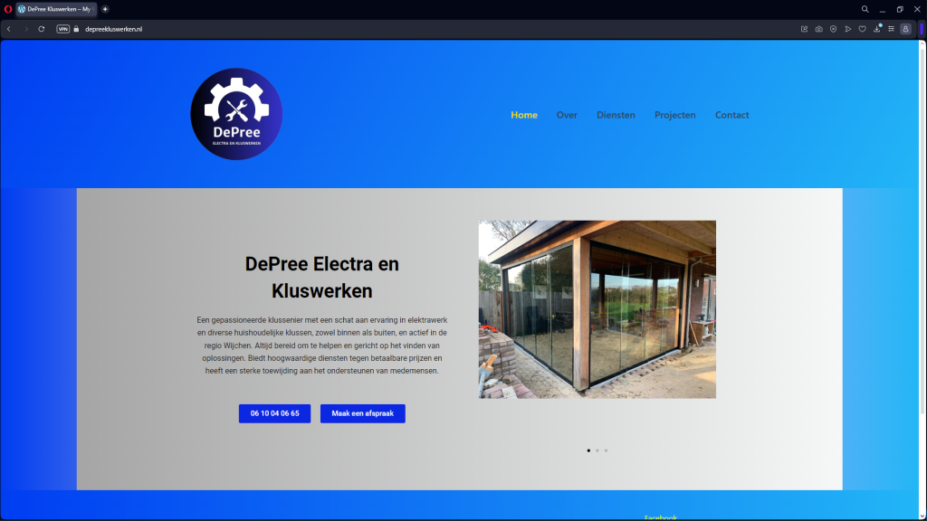 foto van de site "DePree kluswerken"